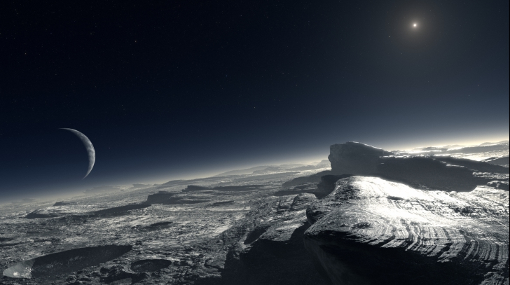 "Planeta renegată" a Sistemului Solar are vapori în atmosferă și ghețuri mișcătoare la sol 