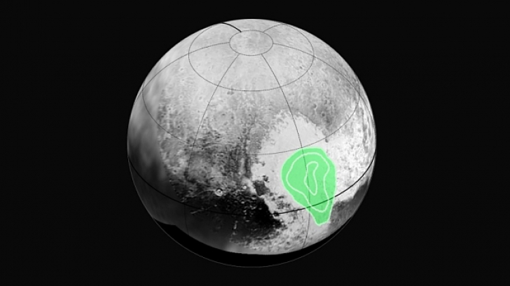 Vaste depozite de apă pe Pluto