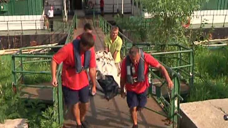 Turist mort pe un vas de croazieră pe Dunăre