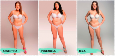 Femeia perfectă: cum arată standardele frumuseţii din 18 ţări. Experiment Photoshop 