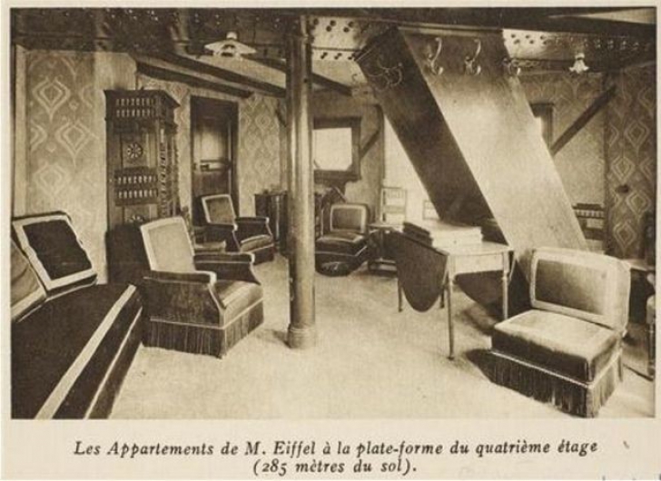 Misterul camerei secrete, construită de Gustave Eiffel în celebrul turn din Paris. Imagini rare