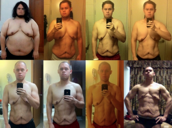 Transformarea incredibilă a unui bărbat: cântărea peste 150 de kg, iar acum are abdomen cu pătrăţele