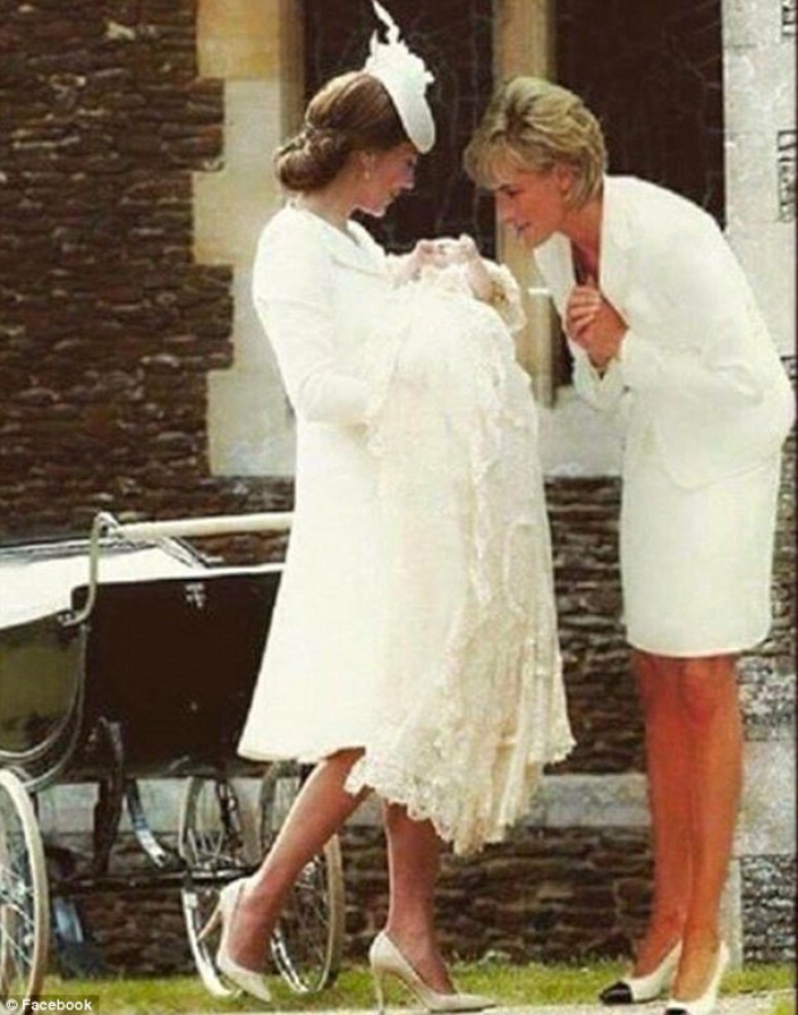 Prințesa Diana, fotografiată alături de nepoata sa. Imaginea a ajuns virală