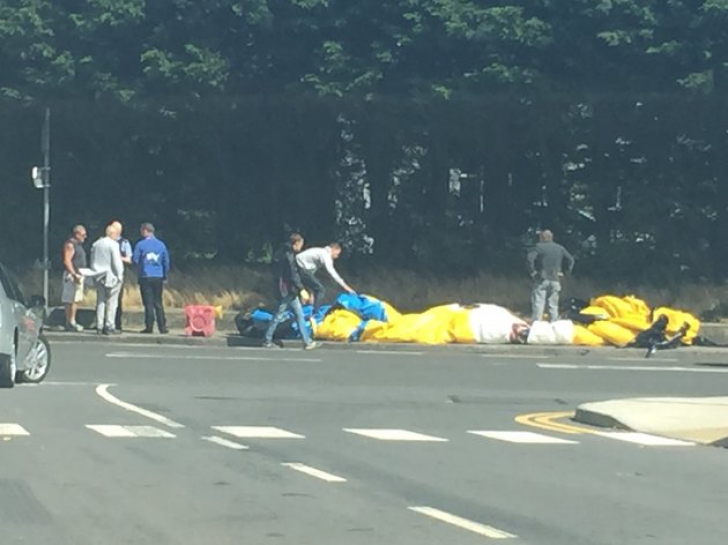 Incident inedit: Un Minion uriaş a blocat traficul în Dublin