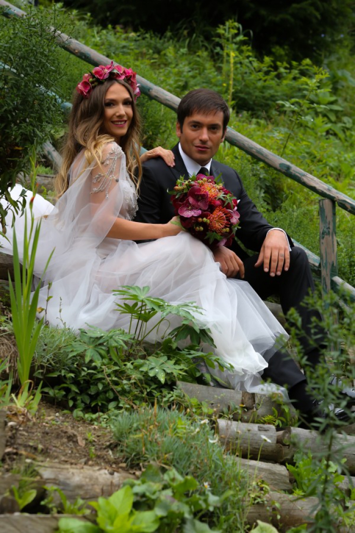 Primele declarații ale Adelei Popescu și ale lui Radu Valcan, după nuntă