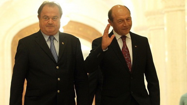 Traian Băsescu şi Vasile Blaga