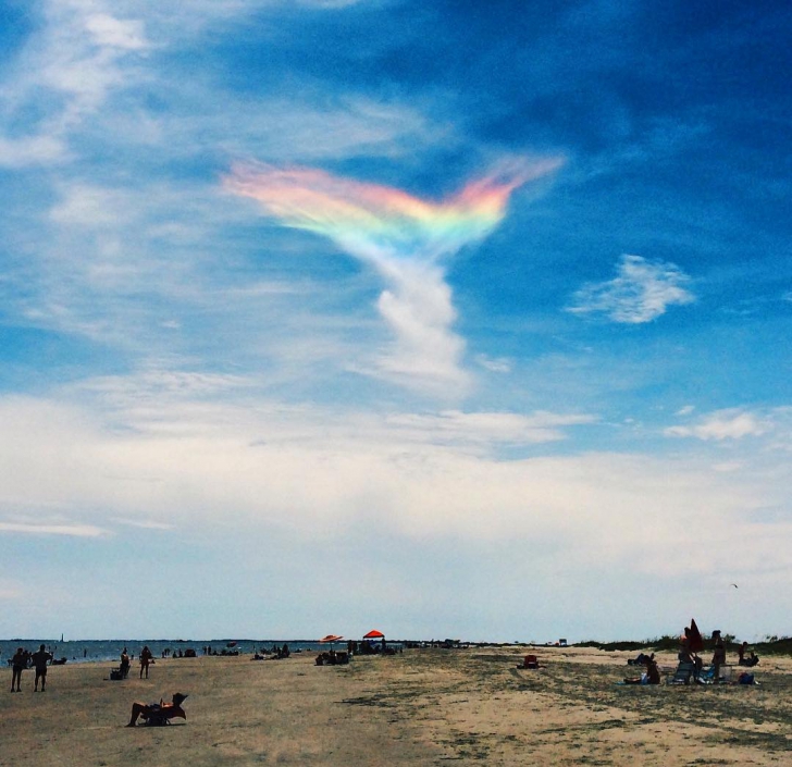 ‘Curcubeul de foc’ a fost văzut pe cer. Apare o dată la o sută de ani