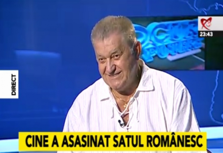 Regal Dorel Vişan, la Realitatea TV. Cine a asasinat satul românesc autentic?