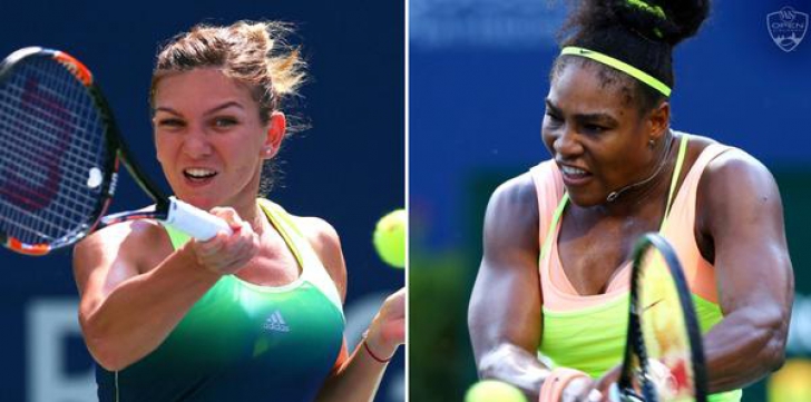 Simona Halep - Serena Williams 3-6, 6-7, în finala de la Cincinnati. Americanca a triumfat