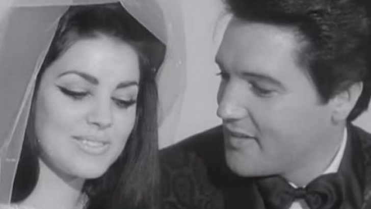 Imagini unice de la nunta lui Elvis Presley cu Priscilla! 