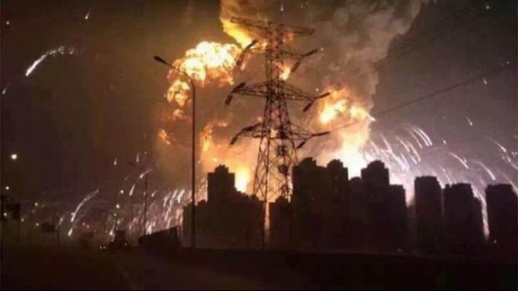 Explozie la o uzină chimică în estul Chinei