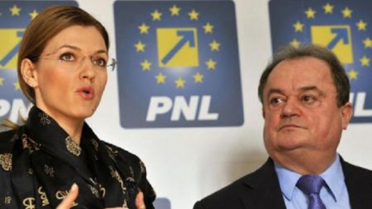 Alina Ghorghiu şi Vasile Blaga, copreşedinţii PNL