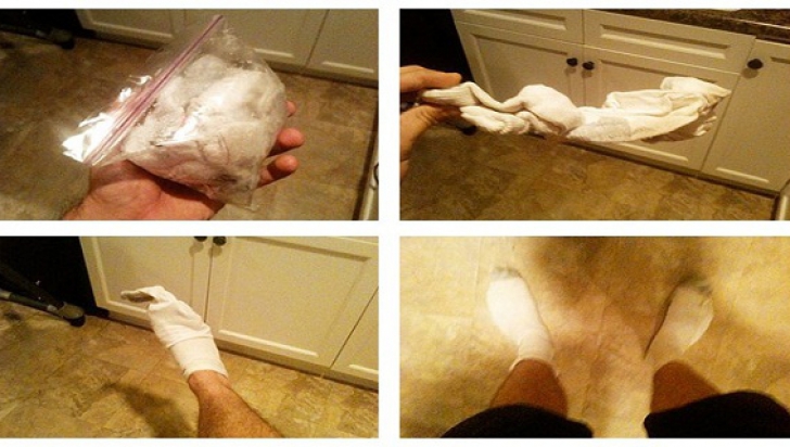 Ce se întâmplă dacă îţi pui şosete congelate în picioare înainte să te culci