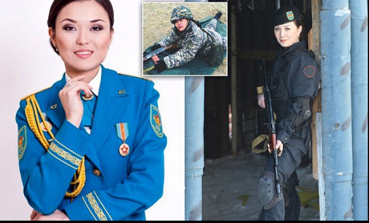 Bombele sexy în uniformă! Luptă cot la cot cu bărbaţii şi le înfierbântă imaginaţia!