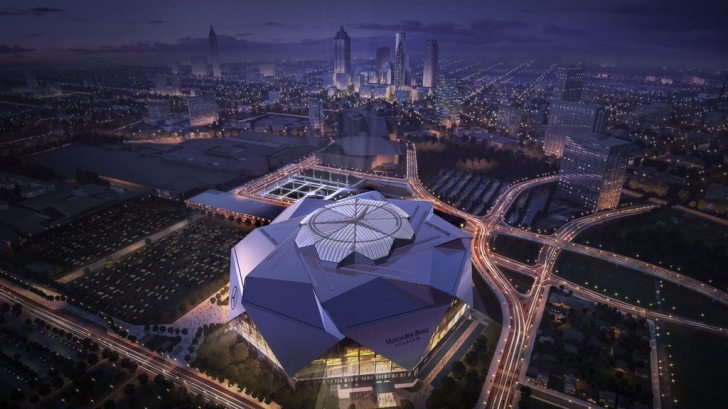 Mercedes-Benz sponsorizează construcţia unui stadion uriaş. Va avea 83.000 de locuri