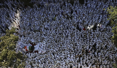 GALERIE FOTO. Aglomeraţia de la Mecca. Oamenii pur şi simplu se calcă în picioare