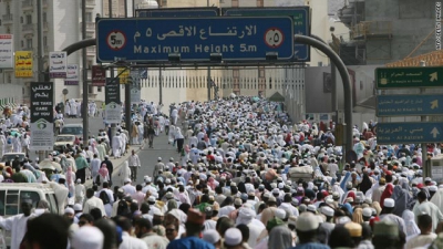 GALERIE FOTO. Aglomeraţia de la Mecca. Oamenii pur şi simplu se calcă în picioare