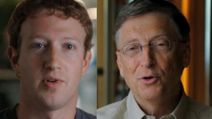 Bill Gates şi Mark Zuckerberg își unesc forțele pentru un plan măreț. Conectarea la internet, vizată
