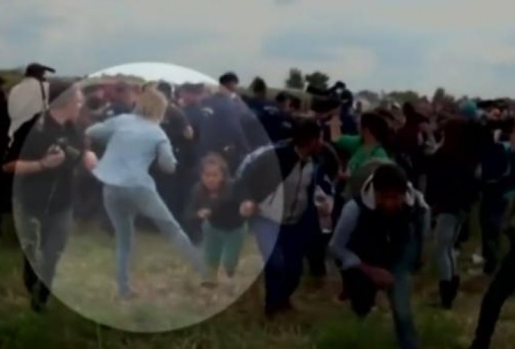 Jurnalista din Ungaria care a lovit imigranții: "Nu sunt rasistă și fără inimă"