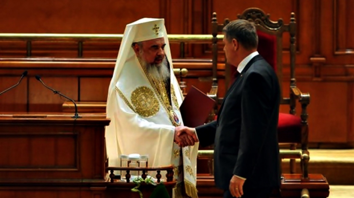 Iohannis, la aniversarea Patriarhului Daniel: Valorile creștine să își regăsească locul în societate