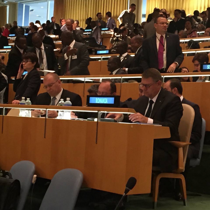 Klaus Iohannis, la Adunarea Generală ONU. Președintele poartă pentru prima dată ochelari de vedere