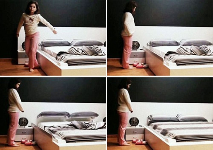 În sfârşit scăpăm de treaba: s-a inventat patul care se face singur