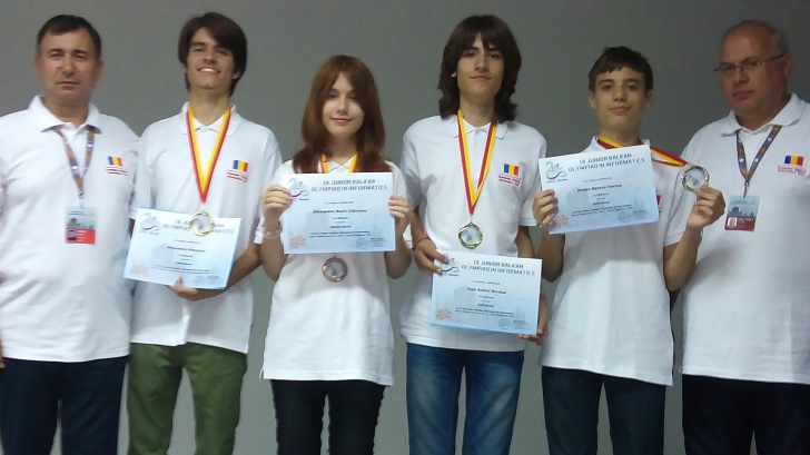 România, trei medalii de aur la Olimpiada Balcanică de Informatică pentru Juniori