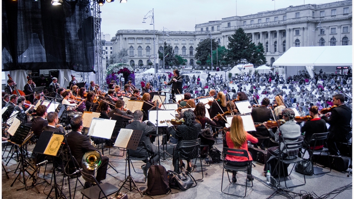 Orchestra Naţională Radio deschide Piaţa Festivalului Enescu. Concerte gratuite în aer liber