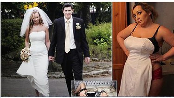 Un fost manechin se plânge că greutatea i-a distrus căsnicia. Cum arată femeia în ziua nunţii