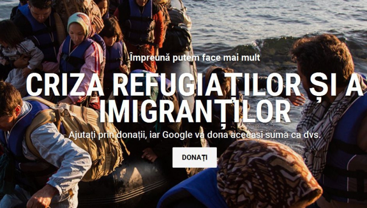 Google se implică în criza refugiaţilor 