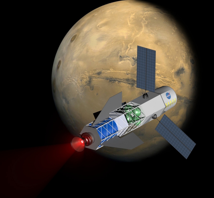 Marte, propulsor pentru rachetele de pe Pământ