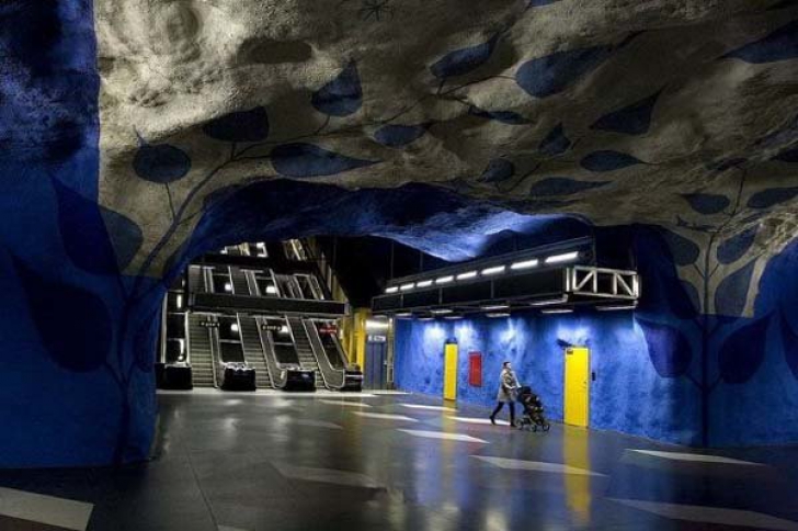 Metro ireal in Stockholm