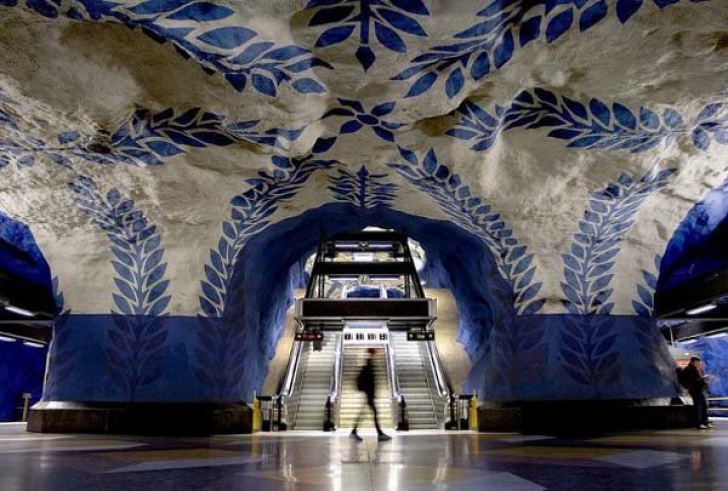 Metro ireal in Stockholm