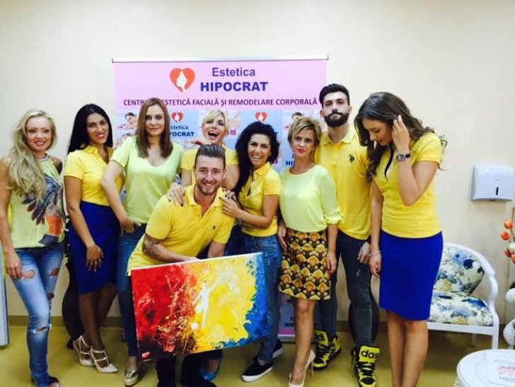 Vedetele din sport și showbiz s-au îmbrăcat în galben pentru Naționala de Fotbal a României. 