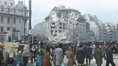 Imagini devastatoare. Iată cum arăta Bucureştiul după cutremurul din '77