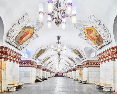 GALERIE FOTO. Sunt cele mai frumoase staţii de metrou din lume. Arată ca adevărate palate