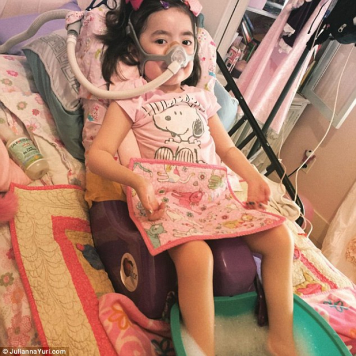 "Alegi Raiul sau spitalul?" -Răspunsul impresionant al unei fetiţe care suferă de o boală incurabilă