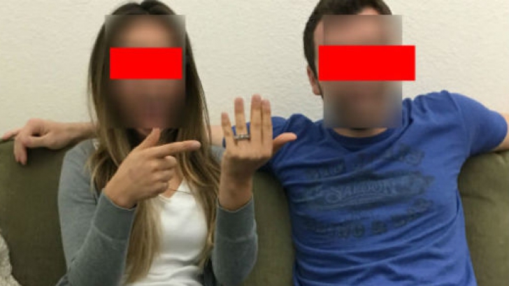 A pus pe Facebook o poză, ca să anunţe că se mărită. I-a scăpat, însă, un "detaliu"