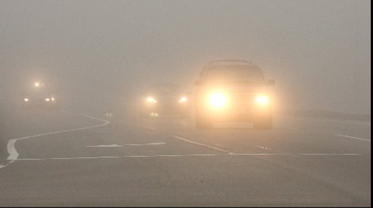 Atenţie, şoferi! Cod galben de ceaţă în mai multe judeţe din ţară. UPDATE