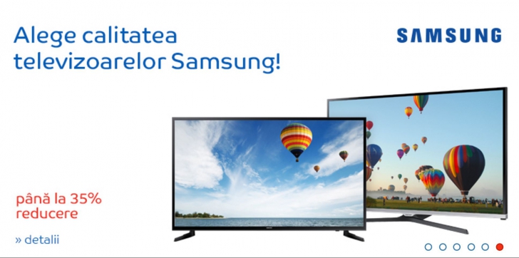 eMAG.ro Televizoare Samsung – Reduceri de până la 32%. Care sunt cele mai vândute modele