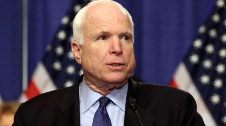 John McCain: Loviturile aeriene lansate de Rusia în Siria au vizat rebeli antrenați de CIA 
