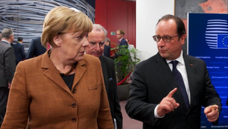 Hollande și Merkel, nou mesaj către Putin: "SI este inamicul cu care trebuie să luptăm în Siria!" 