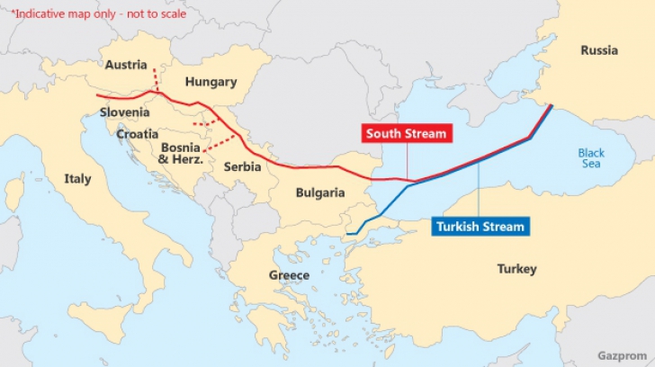 Efectul tensiunilor Rusia-Turcia. Gazprom, schimbare radicală de strategie, privind Turkish Stream