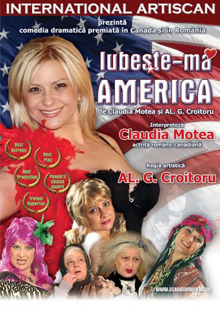 Claudia Motea la Los Angeles, cu Spectacolul “Iubește-mă Americă”