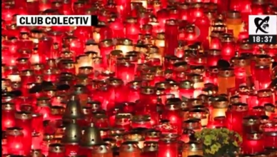 Mii de români au ieșit în stradă într-un marș al tăcerii care s-a sfârșit la clubul Colectiv