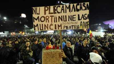 Preşedintele Klaus Iohannis, în Piaţa Universităţii. A şasea seară de proteste
