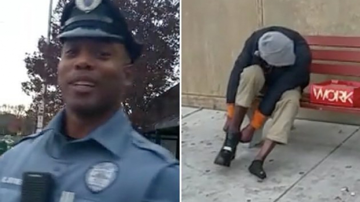 Gestul impresionant făcut de un poliţist: "Nu era nevoie să-l arestez"