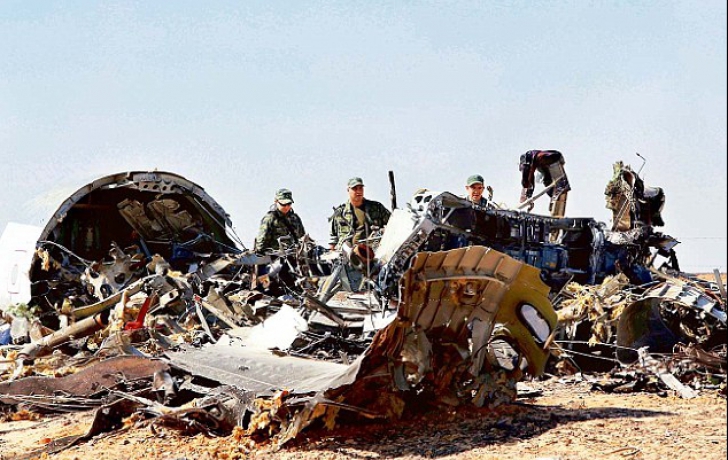 Unde se afla ascunsă bomba care a produs explozia la bordul avionului prăbușit în Egipt