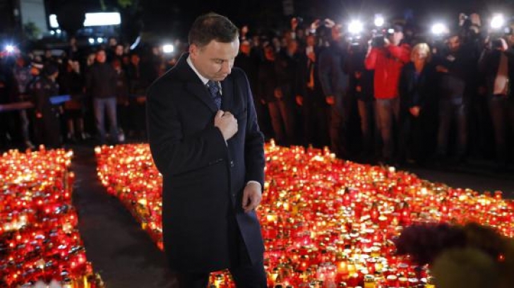 Preşedintele Poloniei: Am fost zguduit de tragedia de la Colectiv. Avem medici care pot ajuta 