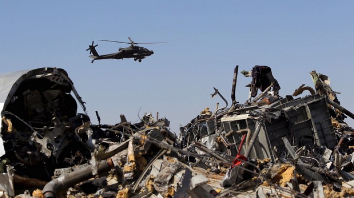Avion prăbuşit în Egipt. Prim-ministrul rus admite posibilitatea unui "act terorist"